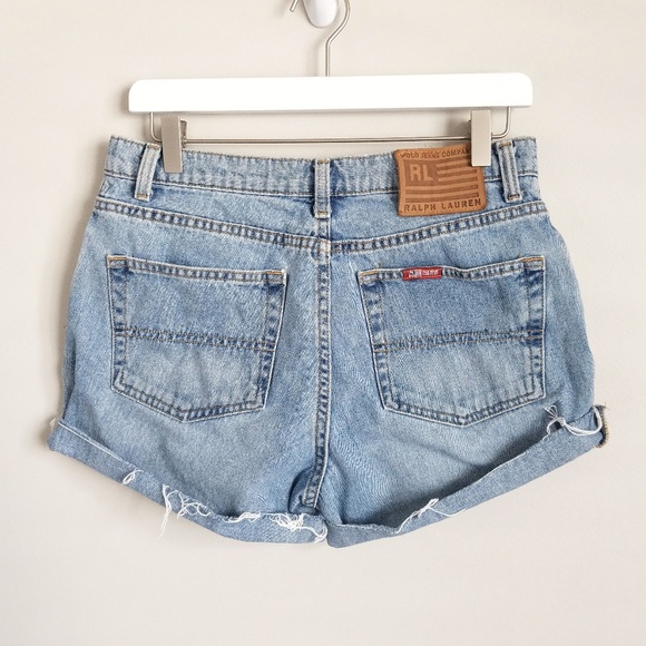 Ralph Lauren Pants - Vintage Ralph Lauren High Waisted Mom Jean Shorts